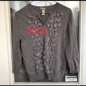 Downeast cardigan 3/4 sleeve